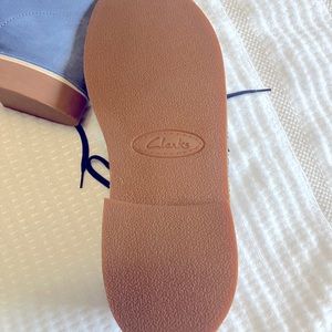 Clarks collection shoes blue size 11 excellent condition